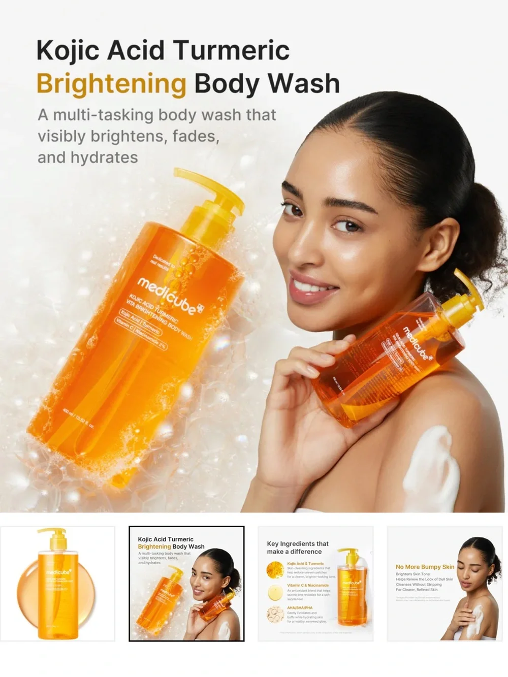 Medicube Brightening Body Wash with Kojic Acid & Turmeric - New in Box! 📦